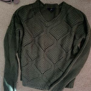 Green sweater